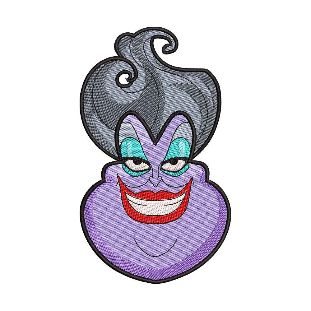 Ursula Portrait Embroidery Design - 010517