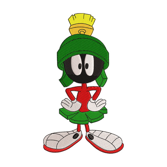 Marvin the Martian Embroidery Design - 010547