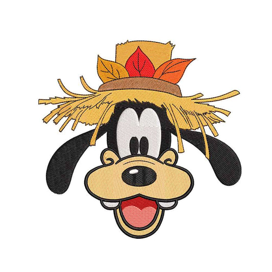 Tall Silly Dog embroidery designs for machine - 010901