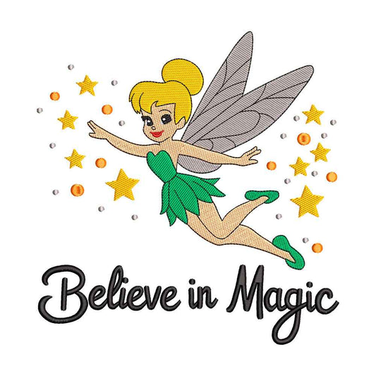 Fairy Princess embroidery designs for machine - 010909