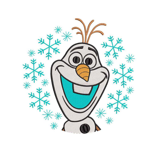 Living Snowman embroidery designs for machine - 010922
