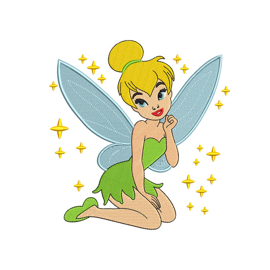 Tinker Bell embroidery designs for machine - 011024