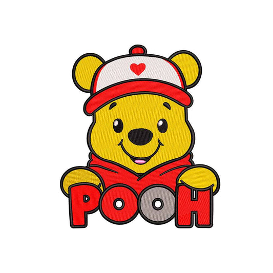 Embroidery designs Cute Yellow Bear - 011034