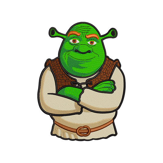 Shrek embroidery designs for machine - 011058