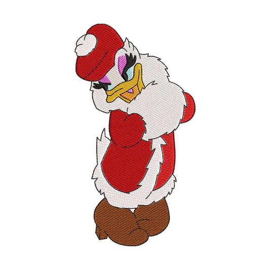Winter Cute Duck Embroidery Design - 02060106