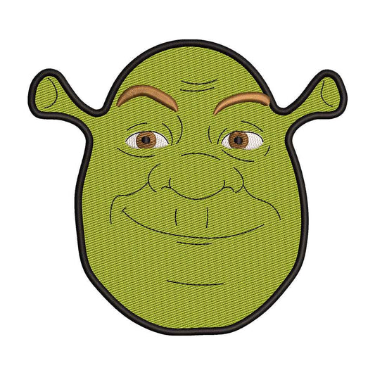 Shrek Portrait Embroidery Design - 02060158