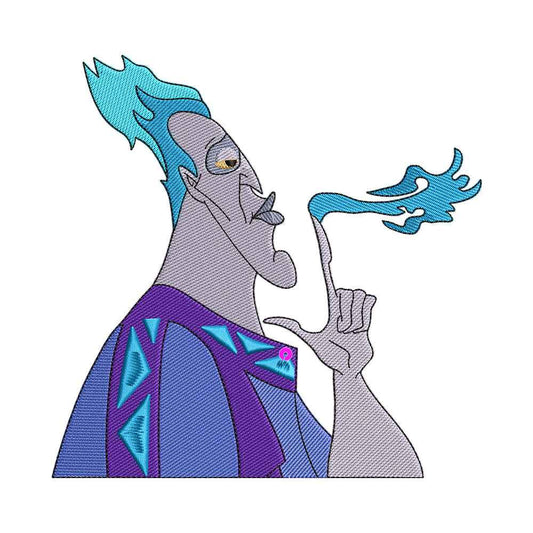 Underworld Ruler from Mythological Hero Embroidery Design - 02060181