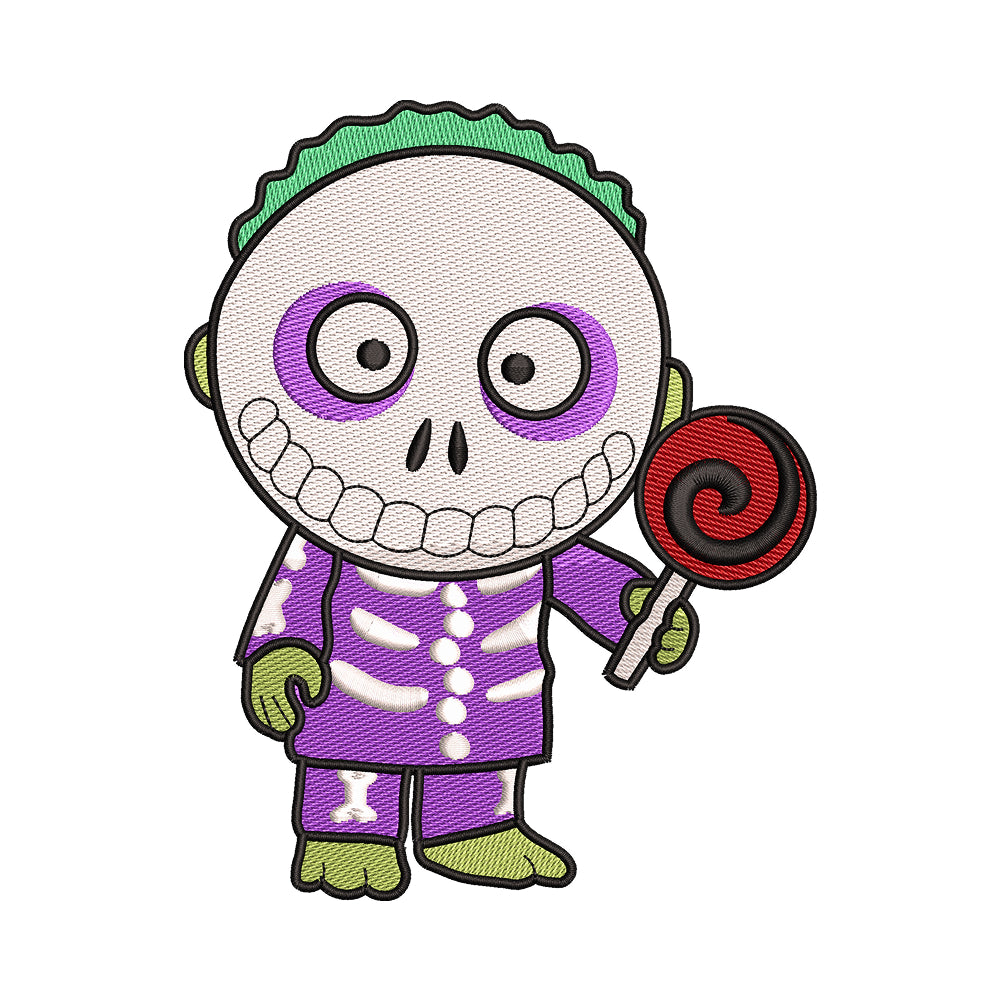 Zombie Boy from Ruby Gloom Embroidery Design - 02060191
