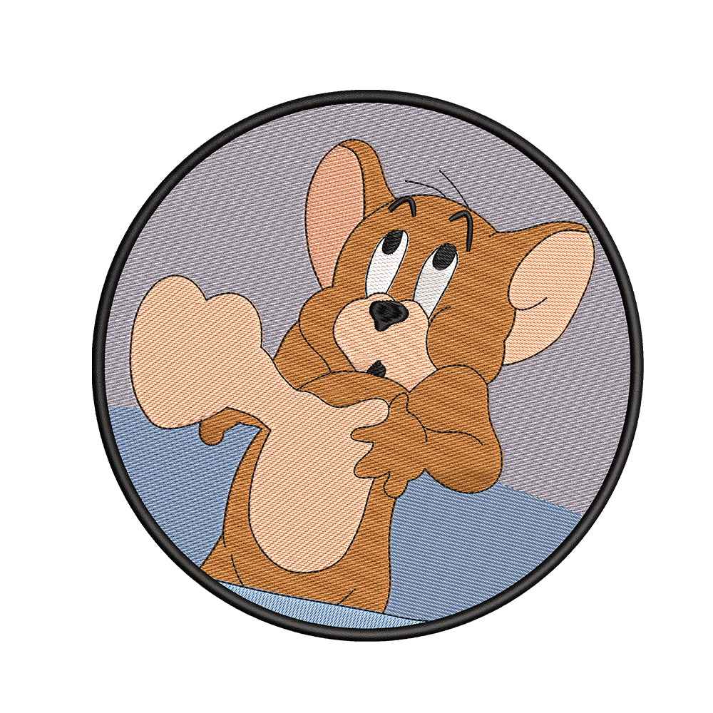 Jerry embroidery designs for machine - 0212100