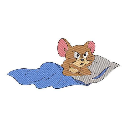 Jerry embroidery designs for machine - 0212102