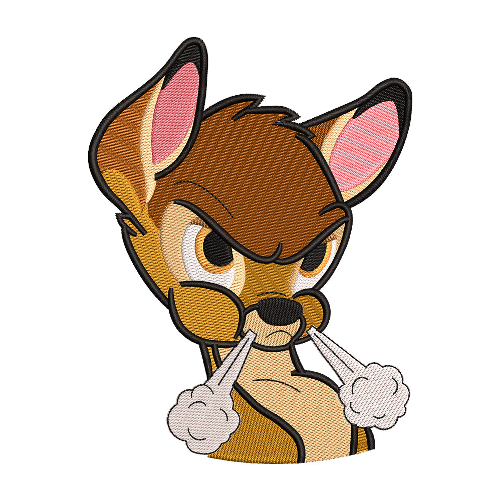Bambi embroidery designs for machine - 0212110
