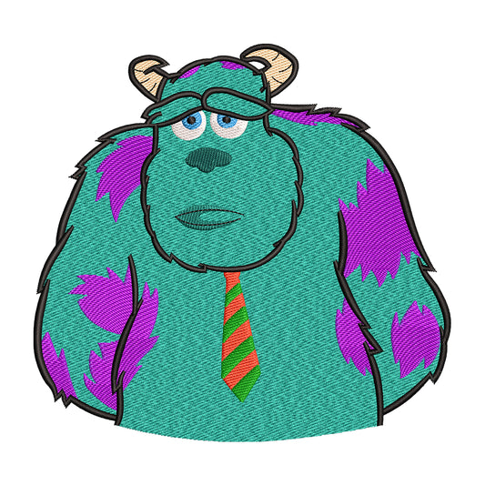 Sulley embroidery designs for machine - 0212112