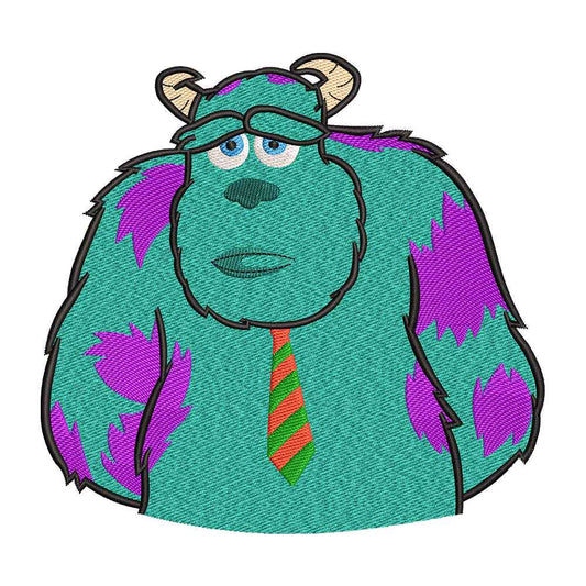 Sulley embroidery designs for machine - 0212112