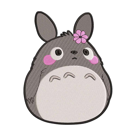 Totoro embroidery designs for machine - 0212124