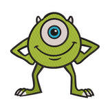 Mike Wazowski embroidery designs for machine - 0212125