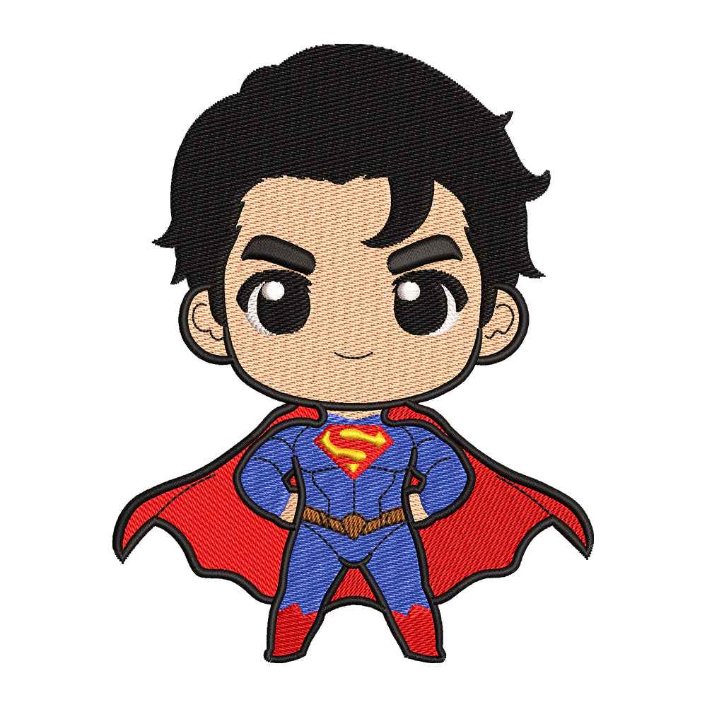 Flying Superhero embroidery designs for machine - 0212129