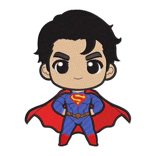 Flying Superhero embroidery designs for machine - 0212129
