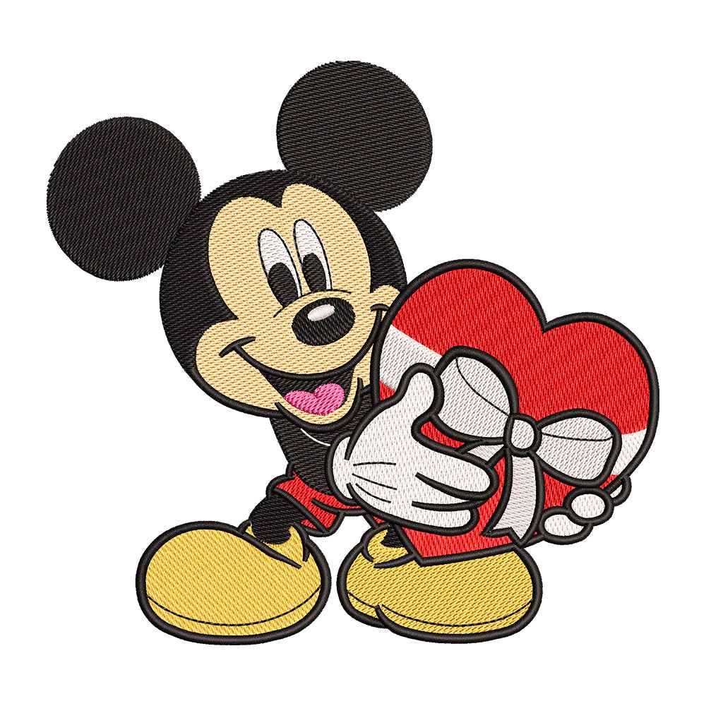 Classic Cartoon Mouse embroidery designs for machine - 0212132