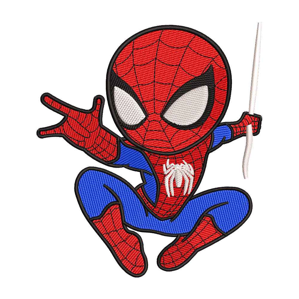 Spider Superhero embroidery designs for machine - 0212143