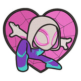 Spider-Gwen embroidery designs for machine - 0212155