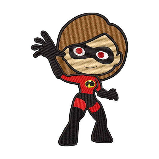 Elastigirl embroidery designs for machine - 0212162