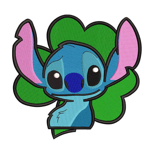 Blue Alien Pet embroidery designs for machine - 0212166