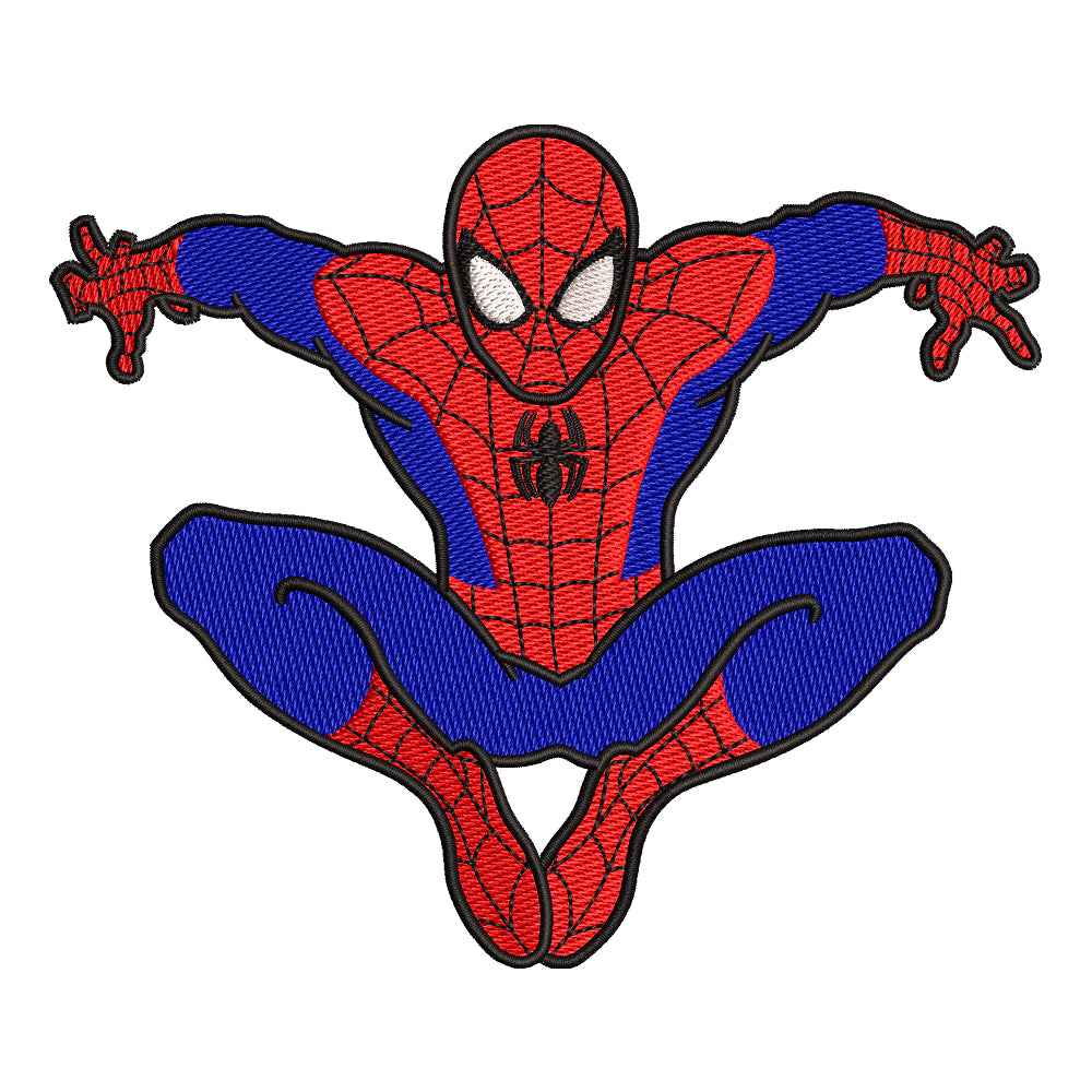 Spider Superhero embroidery designs for machine - 0212167