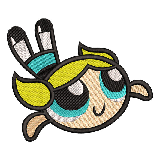 Bubbles embroidery designs for machine - 0212170