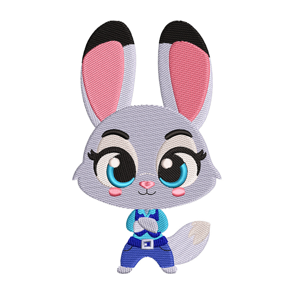 Judy Hopps embroidery designs for machine - 0212184
