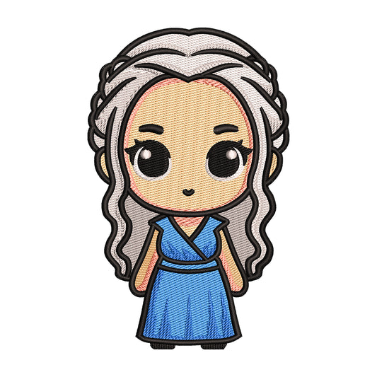 Daenerys Targaryen embroidery designs for machine - 0212186