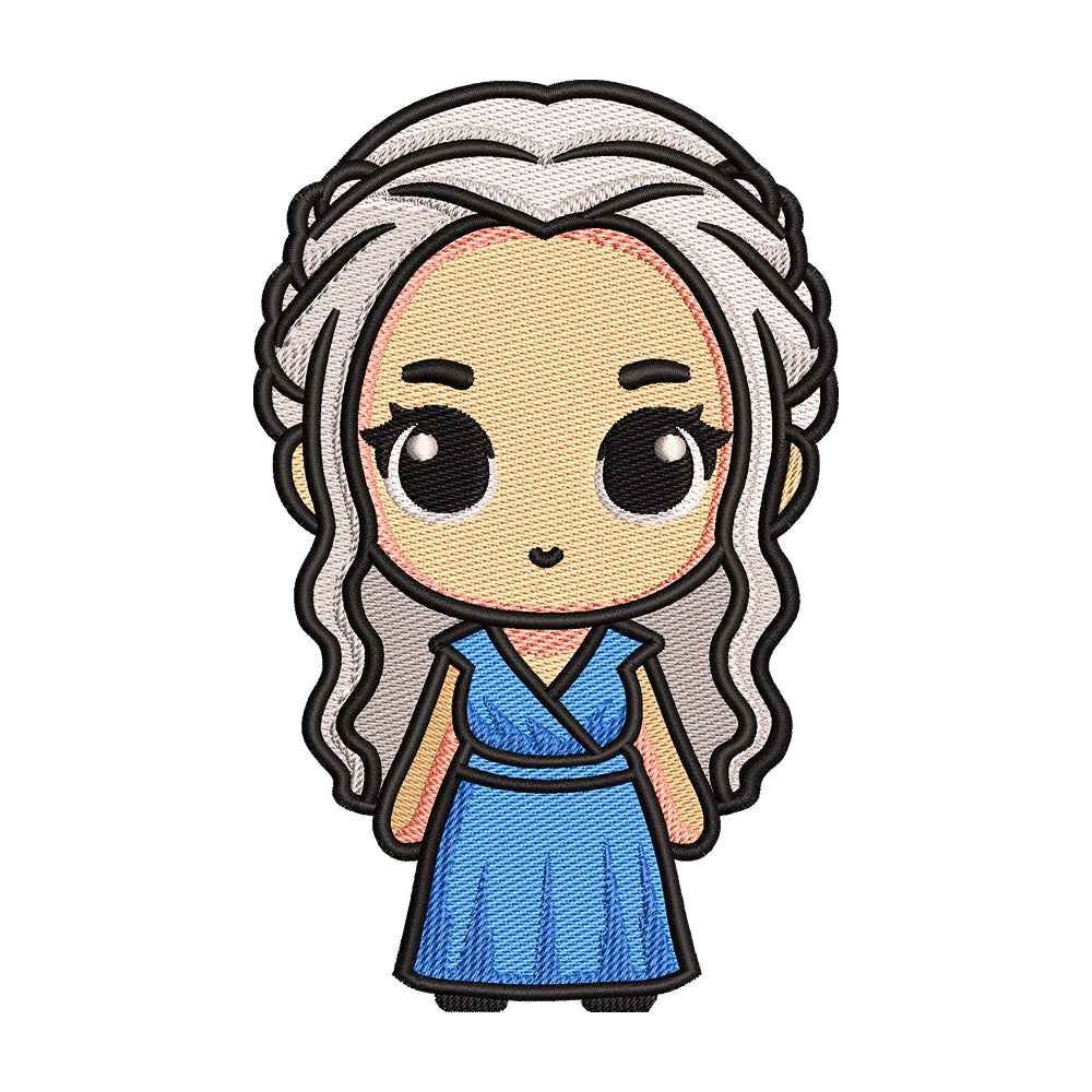 Daenerys Targaryen embroidery designs for machine - 0212186