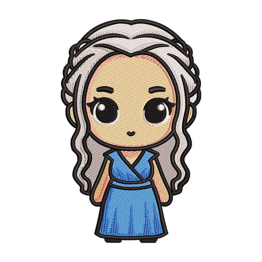 Daenerys Targaryen embroidery designs for machine - 0212186