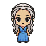 Daenerys Targaryen embroidery designs for machine - 0212186