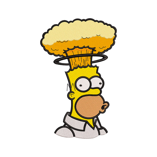 Homer Simpson embroidery designs for machine - 021219