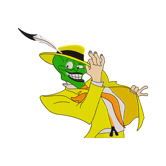 Mask embroidery designs for machine - 021229