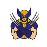 Wolverine embroidery designs for machine - 021230