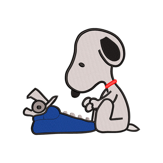 Snoopy embroidery designs for machine - 021240