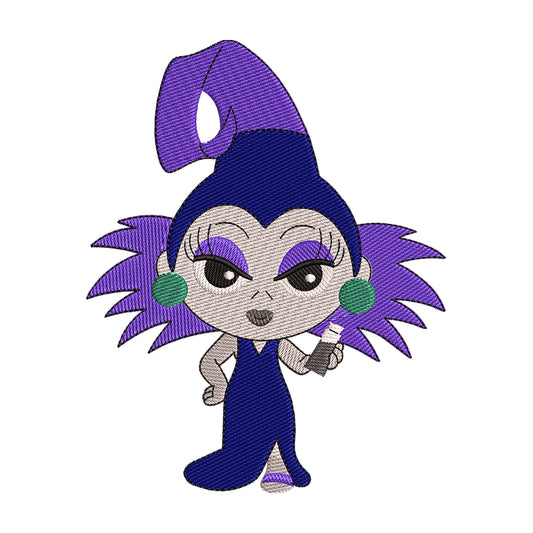 Yzma embroidery designs for machine - 021250