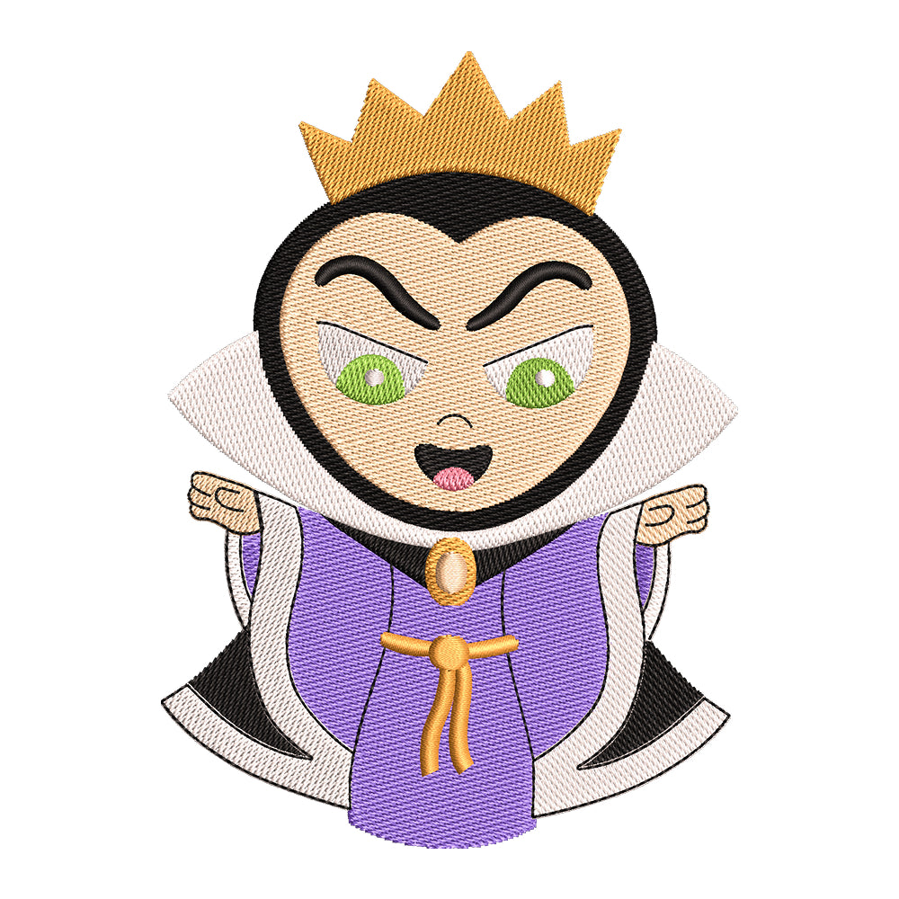 Evil Queen embroidery designs for machine - 021252