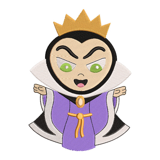 Evil Queen embroidery designs for machine - 021252