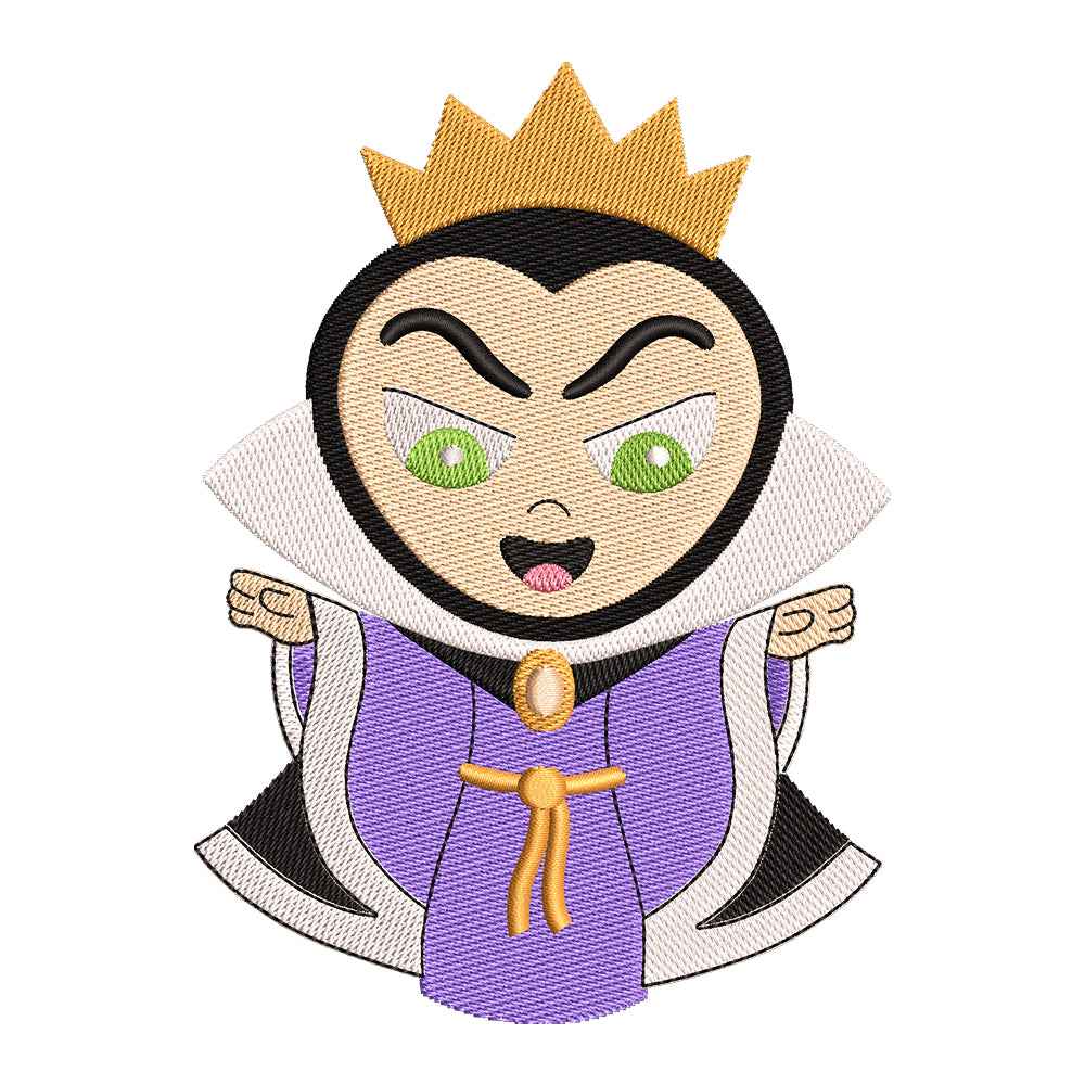 Evil Queen embroidery designs for machine - 021252