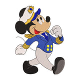 Captain Mickey Mouse embroidery designs for machine - 021261