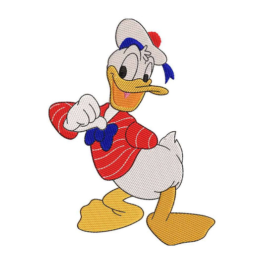Sailor Duck embroidery designs for machine - 021268