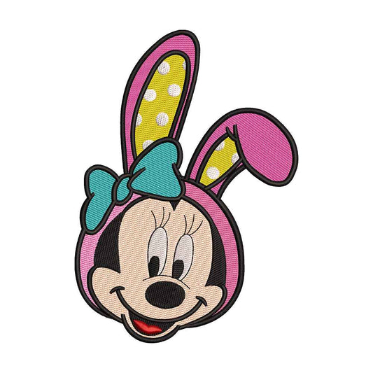 Polka Dot Mouse embroidery designs for machine - 022515