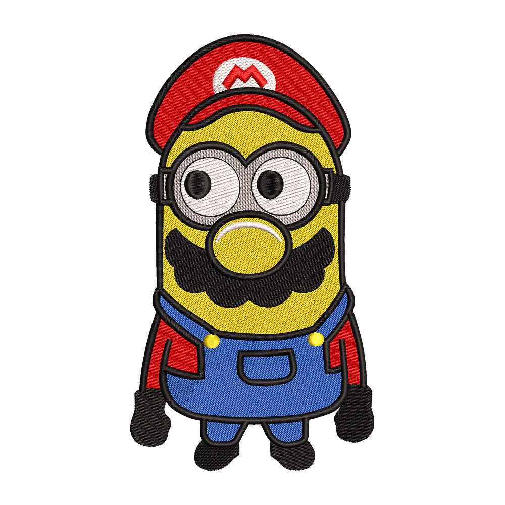 Yellow Pill Worker embroidery designs for machine - 022517