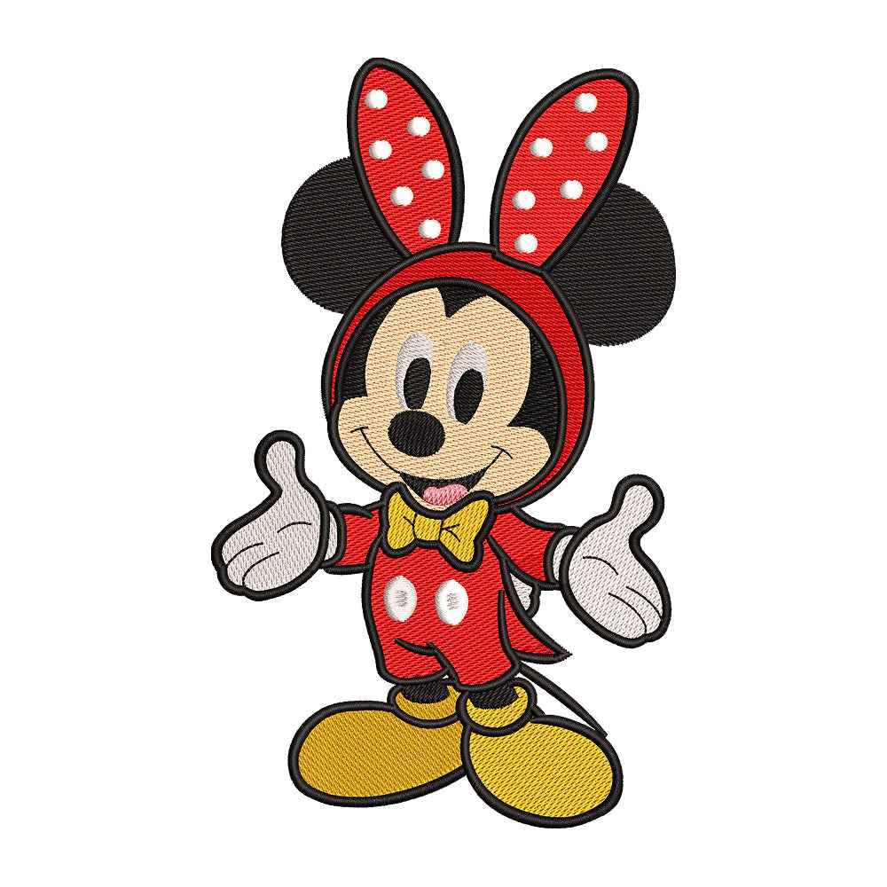 Classic Cartoon Mouse embroidery designs for machine - 022528