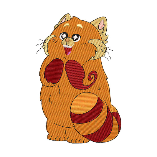 Red Panda Mei embroidery designs for machine - 022551