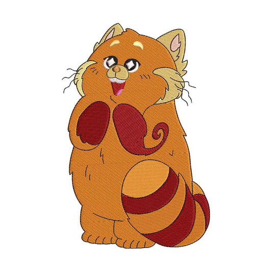 Red Panda Mei embroidery designs for machine - 022551