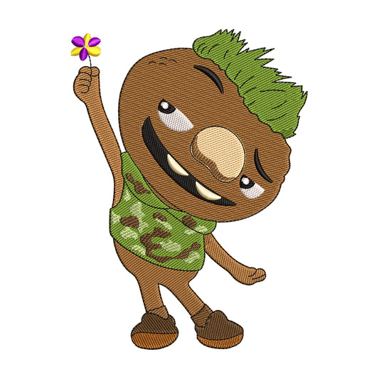 Branch embroidery designs for machine - 022560