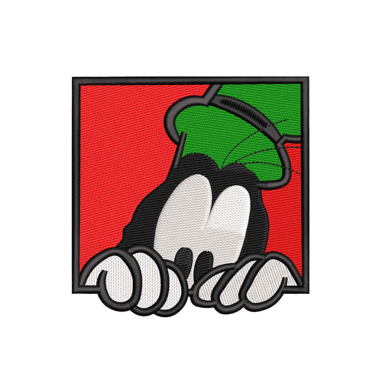 Machine embroidery designs Tall Silly Dog - 08052401